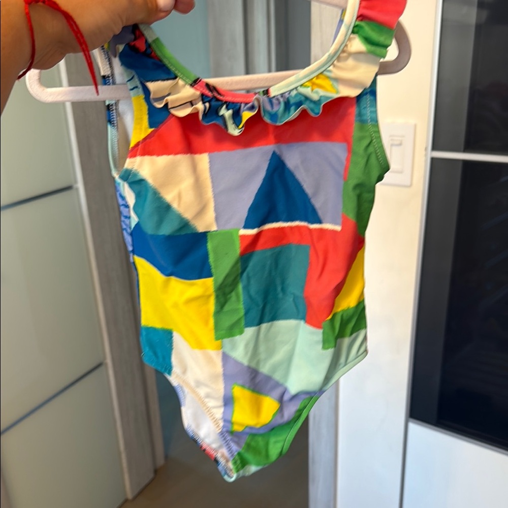 Ralph Lauren Colorful Geometric Swimsuit size 18m